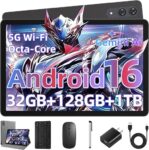 11 inch Tablet with Keyboard,Android 16 Tablet with Octa Core Processor