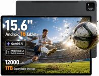 15.6 Inch Tablet, Android 16, Widevine L1, FHD IPS Display for Sheet Music