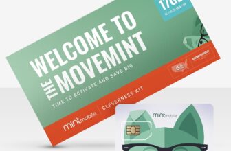 $20/mo. Mint Mobile Phone Plan with 17GB of 5G-4G LTE Data + Unlimited Talk & Text for 3 Months (3-in-1 SIM Card)