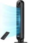 DREO Tower Fan for Bedroom, 28ft/s Velocity, Ultra Quiet Fan, 8 Speeds